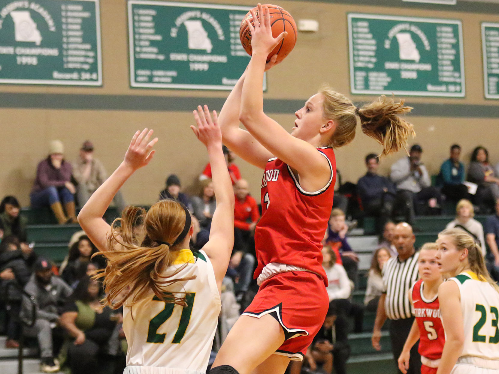 Kirkwood vs. Rock Bridge girls basketball